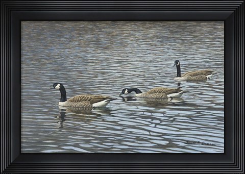 Framed Follow Me Print