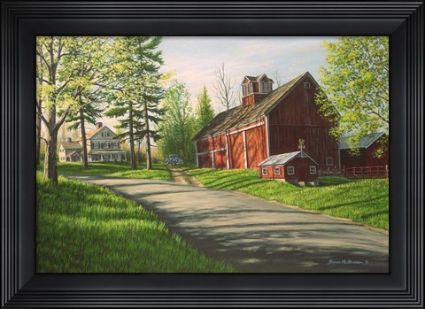 Framed Stuart Farm Print