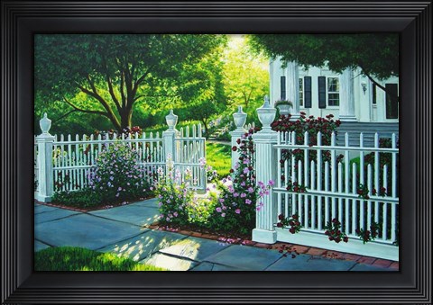 Framed Southport Mansion Print