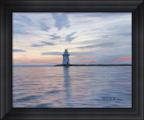 Framed Lighthouse Print