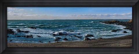 Framed Little Compton Beach Print