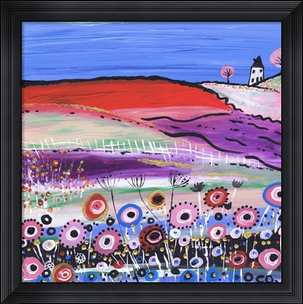 Framed Life In The Country Print