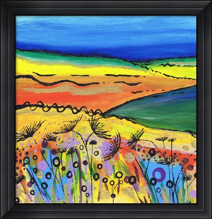 Framed Tropical Summer Print