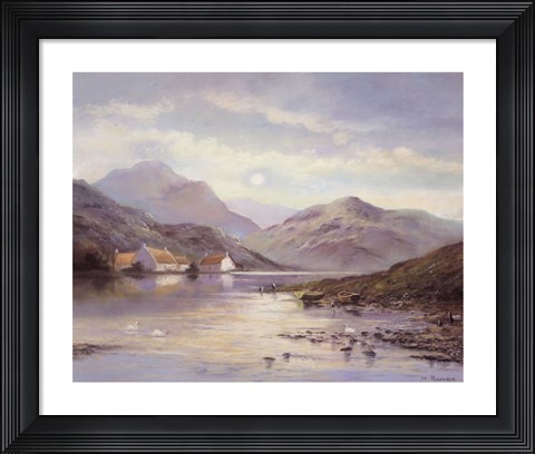 Framed Morning Reflections Print