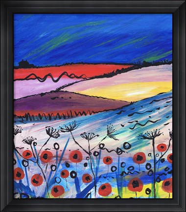 Framed Night Falling Print