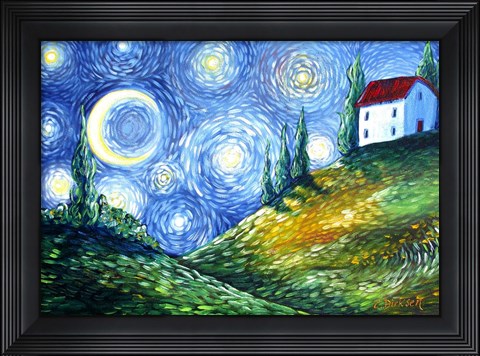 Framed Look to the Stars Print