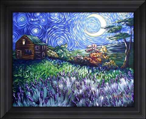 Framed Orion in my Sky Print