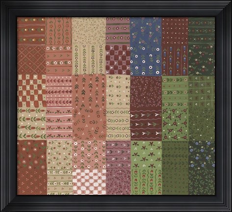 Framed Samples II Print