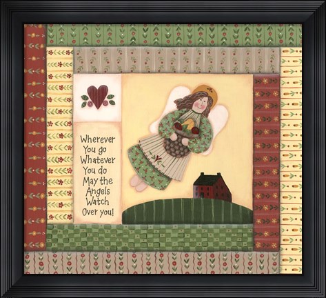 Framed August Print