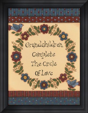 Framed American Home II Print