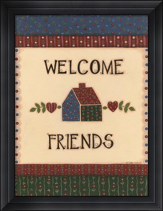 Framed American Home IV Print