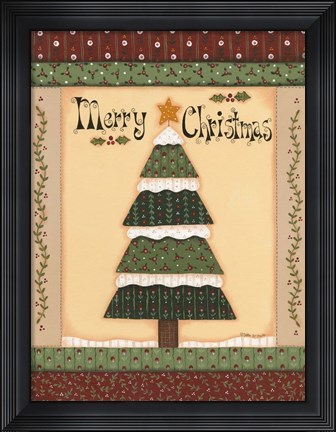 Framed Christmas Quilts IV Print