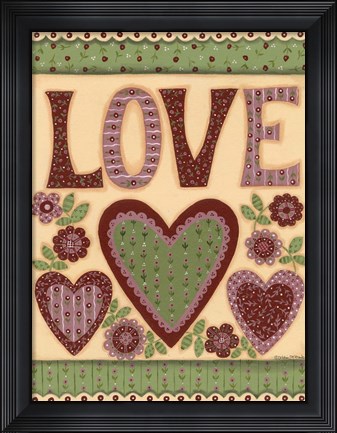 Framed Love I Print