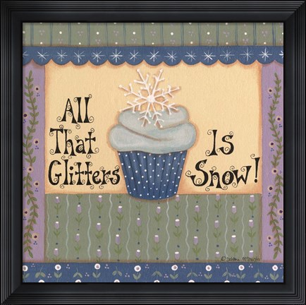 Framed January Print