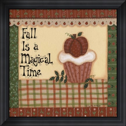 Framed October Print