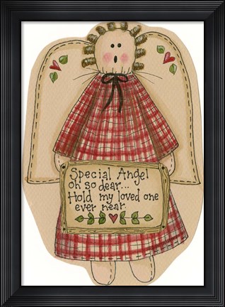 Framed Special Angel Print