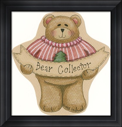 Framed Bear Collector Print