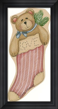 Framed Love Bear Print