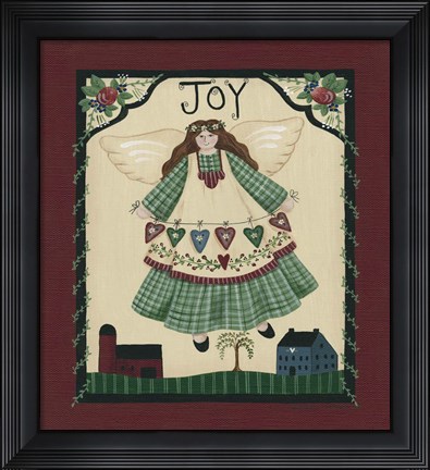 Framed Joy Angel Print
