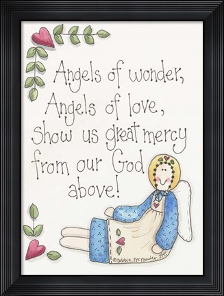 Framed Angels Of Wonder Print