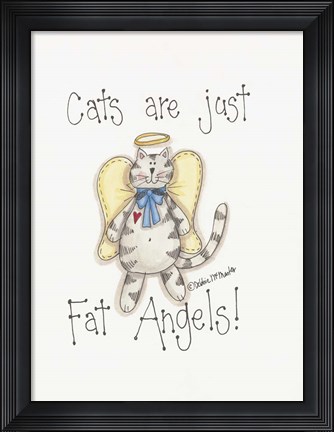Framed Fat Angels Print