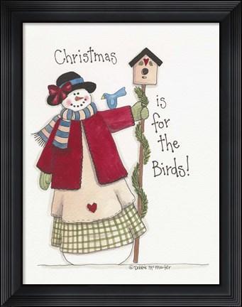 Framed For The Birds Print