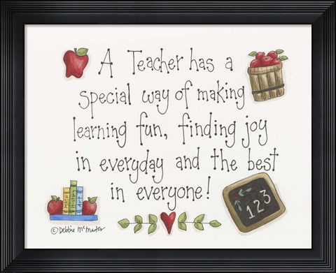 Framed Special Way Print