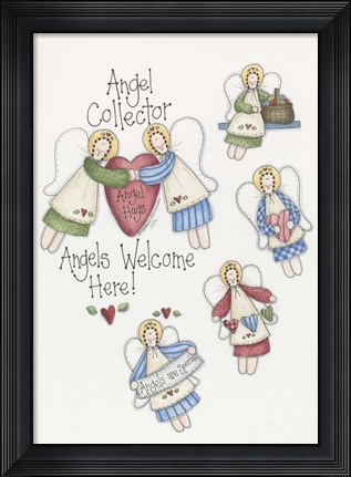 Framed Angels Are Special Print