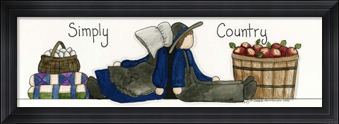 Framed Simply Country Print