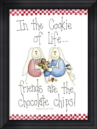 Framed In The Cookie Of Life... Print