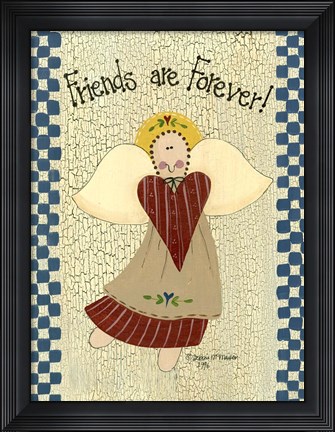 Framed Friends Are Forever Print