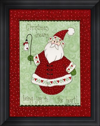 Framed Christmas Dreams Print