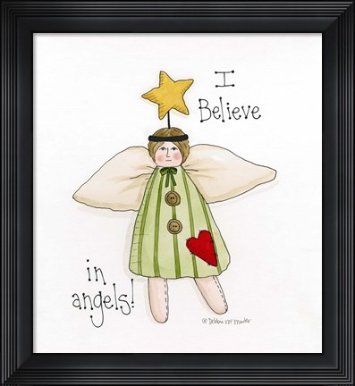 Framed I Believe Print