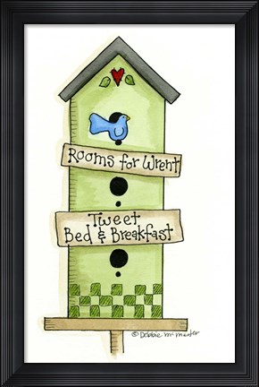 Framed Rooms For Wrent Print