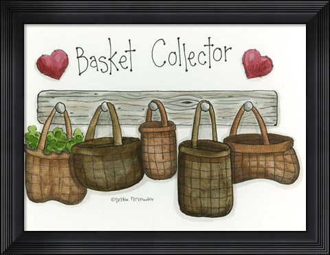 Framed Basket Collector Print