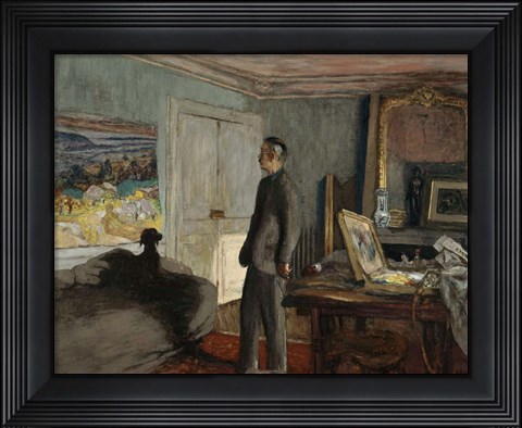 Framed Study for a Portrait of Pierre Bonnard c. 1930 Print