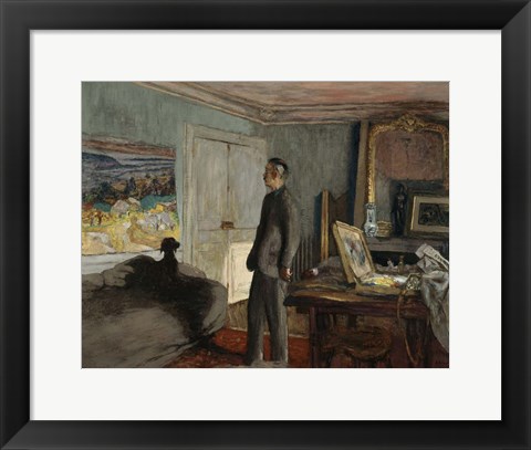 Framed Study for a Portrait of Pierre Bonnard c. 1930 Print