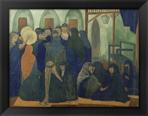 Framed Arab celebration, 1894 Print