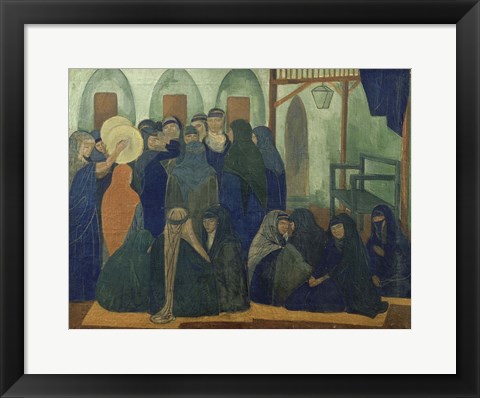 Framed Arab celebration, 1894 Print