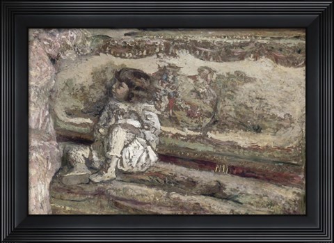 Framed Portrait of Claude Bernheim de Villers 1905-1906 Print