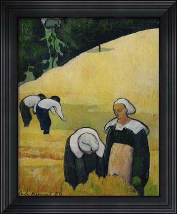 Framed Harvest, 1888 Print