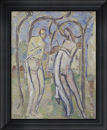 Framed Adam and Eve, 1888 Print