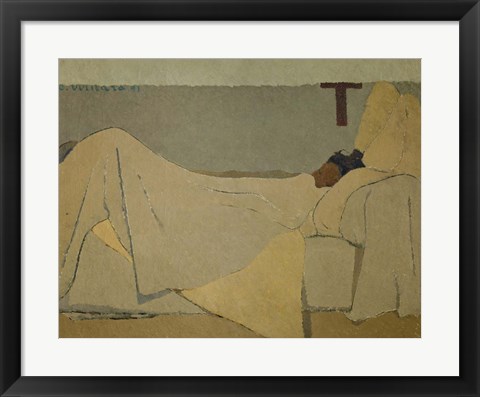 Framed In Bed (Au lit), 1891 Print