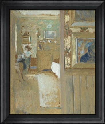 Framed At the House of Maurice Denis at Saint-Germain-en-Laye, c. 1905 Print