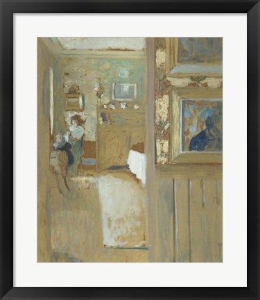 Framed At the House of Maurice Denis at Saint-Germain-en-Laye, c. 1905 Print