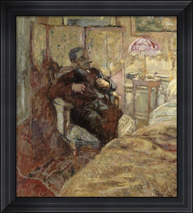 Framed Portrait of Romain Coolus (1868-1952) Print