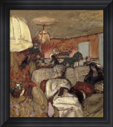 Framed Canape, c. 1920 Print