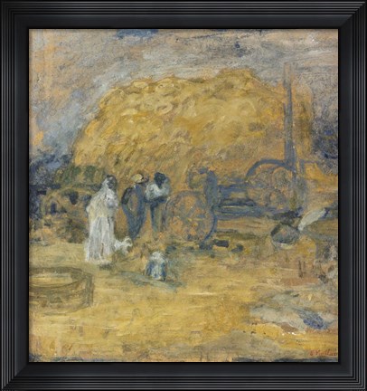 Framed Thresher Print