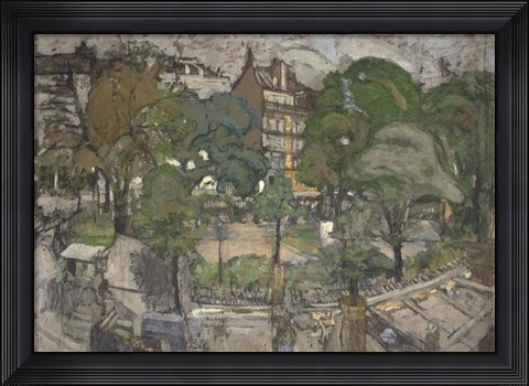 Framed Square Berlioz Sketch Print