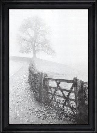 Framed Cumbria Mist Print